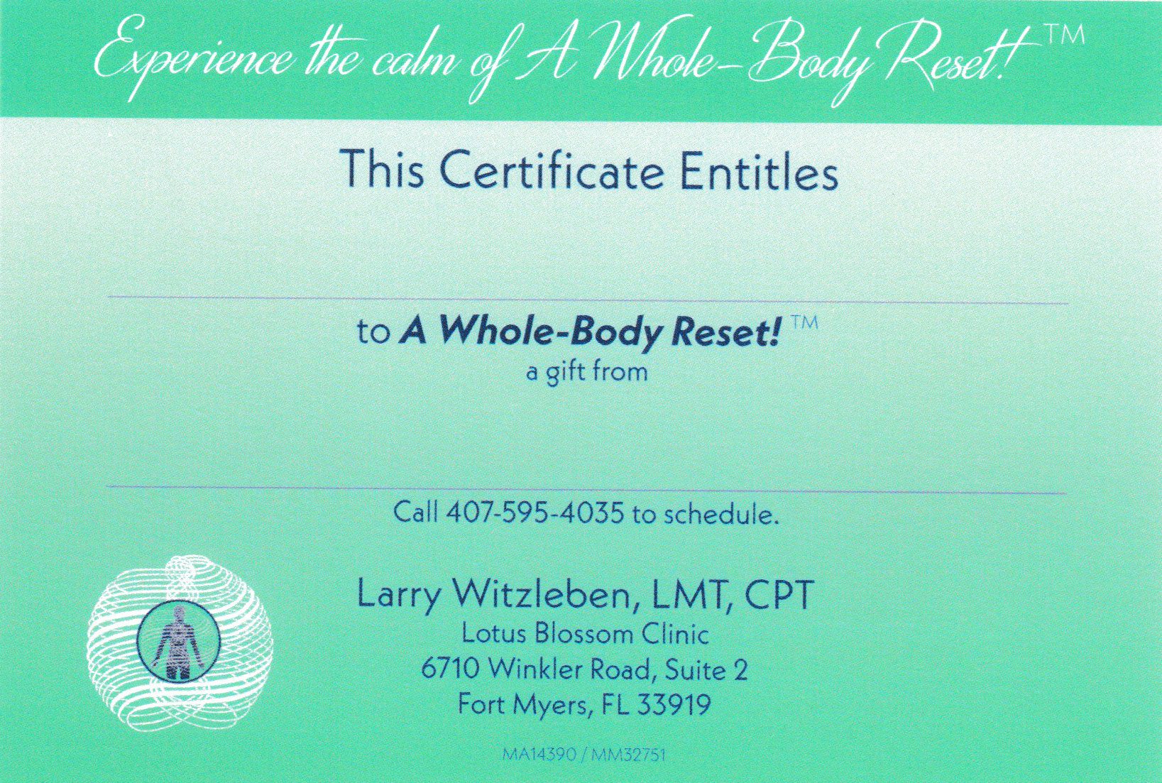 reset gift copy